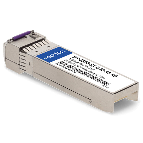 AddOn Networks SFP-25GB-BX-D-20-AR-AO network transceiver module