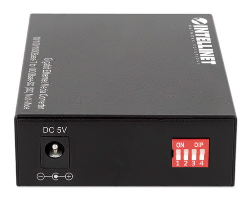 Gigabit-Ethernet-Medienkonverter 10/100/1000Base-T auf 1000Base-SX 550m Intellinet