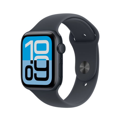 Apple Watch SE 3 GPS 44mm Midnight Aluminium Case OLED Touchscreen 64GB Fitness Tracker