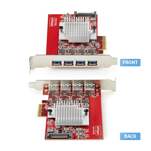 StarTech.com P10Q4A-USB-CARD interface cards/adapter