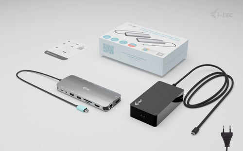 i-tec Metal C31NANOTRIPLED140UK laptop dock/port replicator
