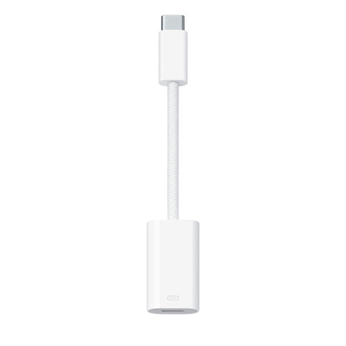 USB-C to Lightning Adapter USB Type-C Male to Female White