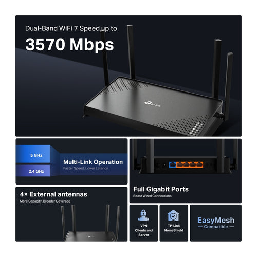 TP-Link Archer BE220 wireless router