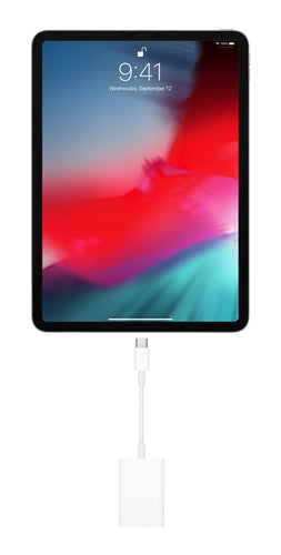 Card Reader Apple MW653AM/A USB 2.0 Type-C Compatible iPhone 15 Pro iPad Pro
