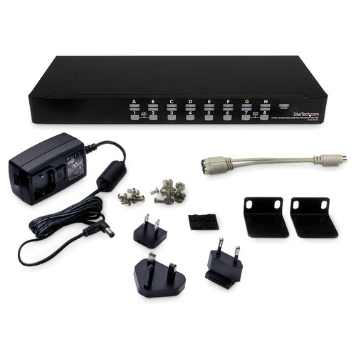 StarTech.com 16-Port-USB-KVM-Switch – 1U-Rackmontage mit OSD | Effiziente Serververwaltung