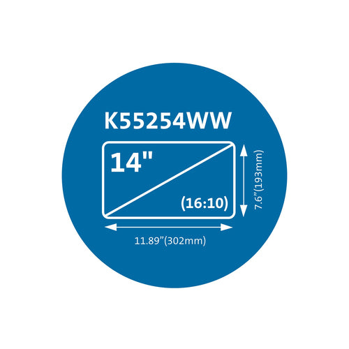 Kensington MagPro 14" Blickschutzfilter – Blickschutzfolie für Laptops