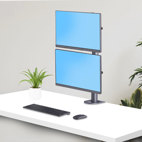 StarTech.com H2MPV-MONITOR-MOUNT Dual-Monitorhalterung – Unterstützt 2x 49" Monitore, VESA 100x100, 31,8 kg Tragfähigkeit