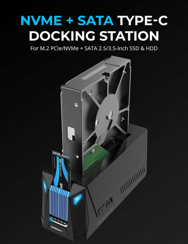 Sabrent DS-UNHC storage drive docking station