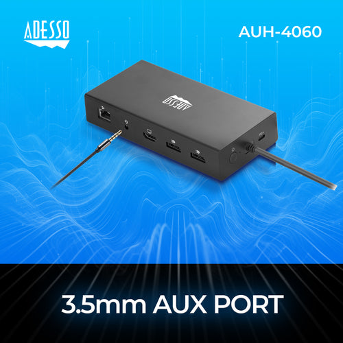 Adesso AUH-4060 laptop dock/port replicator