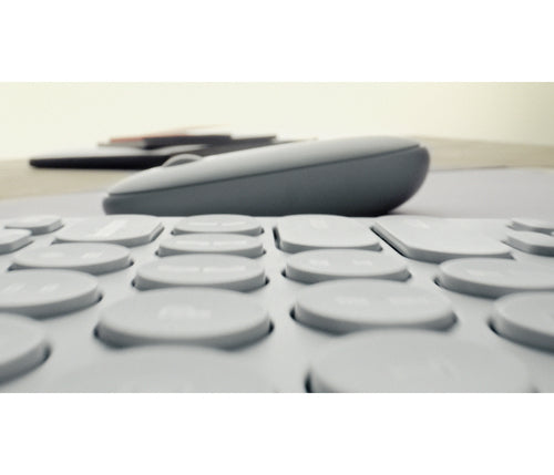 Logitech Pebble M350s Kabellose Bluetooth Maus 4000 DPI Beidhändig Rosa