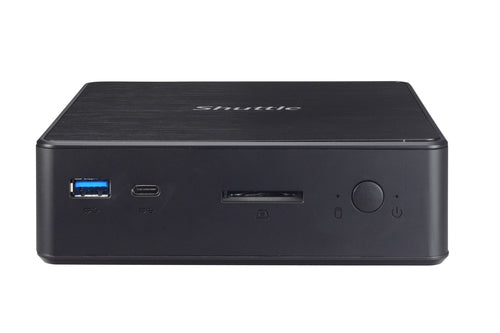 Shuttle NC10U Nano PC - Intel Celeron 4205U, Mini-PC, WLAN-Konnektivität