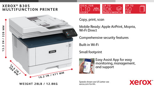 Xerox B305V_DNI multifunction printer