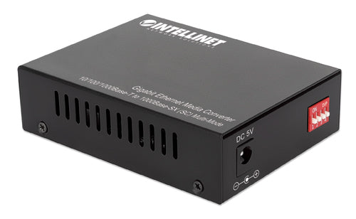 Gigabit-Ethernet-Medienkonverter 10/100/1000Base-T auf 1000Base-SX 550m Intellinet