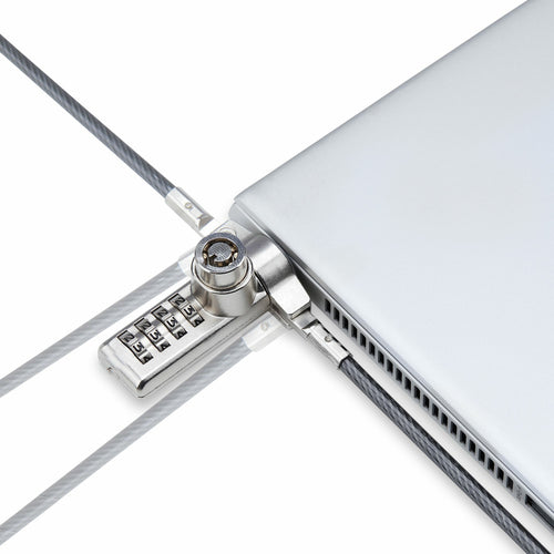 StarTech.com Laptop-Schloss mit doppeltem Zugriff – 2 m Sicherheitskabel für K-Slot-Geräte