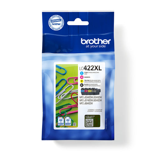 Brother LC422XLVAL ink cartridge