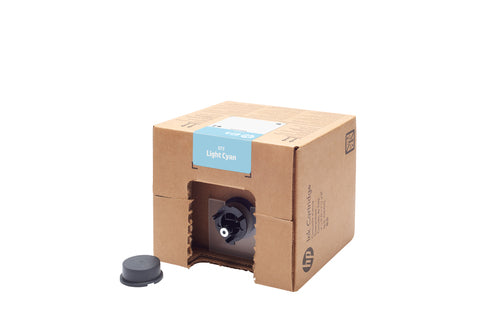 HP 873 3-liter Lt Cyan Latex Ink Cartridge print head