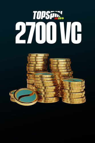 Microsoft TopSpin 2K25 2.700 Virtual Currency Pack