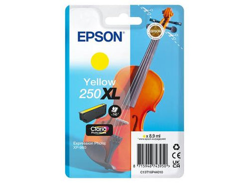 Epson 250XL Violin Claria Photo HD ink cartridge