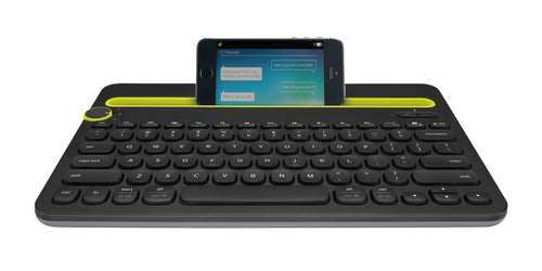 Kabellose Bluetooth Tastatur Logitech Schwarz Ergonomisches Design