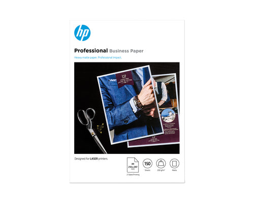 HP Professional Laser Matte FSC Paper 200 gsm-150 sht/A4/210 x 297 mm printing paper