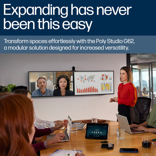 HP Poly Studio G62 With Mounting Plate Kit video conferencing system