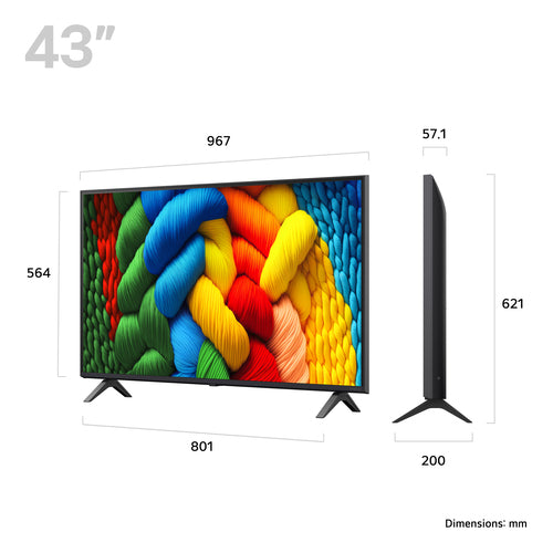 LG 43NANO80A6B.AEK TV