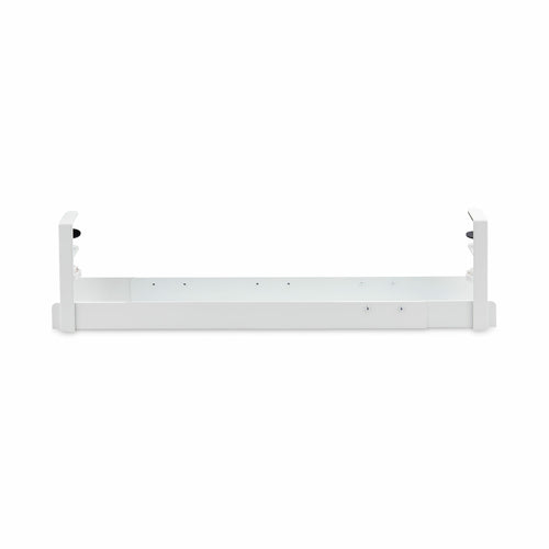 Cable Management Tray StarTech.com Under Desk Adjustable White Steel Power Bar Holder
