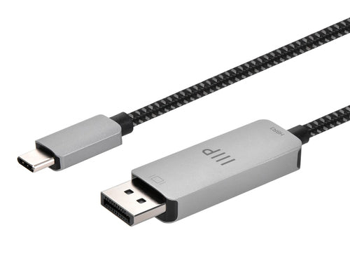 Video Cable Adapter Monoprice 44469 DisplayPort to USB-C 1.8m Male