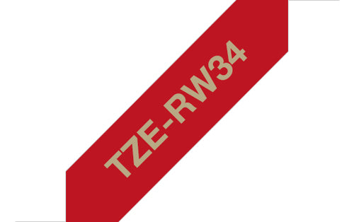 Brother TZE-RW34 label-making tape