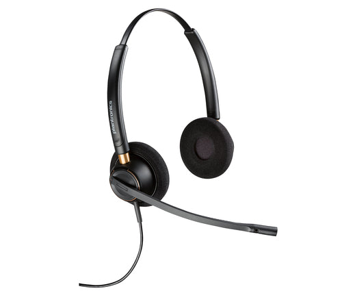 Binaurales digitales Headset HP Poly EncorePro 520D Kabelgebunden 20-10000 Hz Quick Disconnect