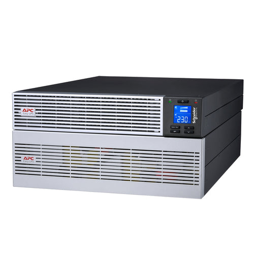 APC Easy UPS On-Line, 6kVA/6kW, Lithium-ion, Rack/Tower 5U, 230V, 1 Hard wire (1P+N+E) outlet, Intelligent Card Slot, Extended runtime, W/ rail kit uninterruptible power supply (UPS)