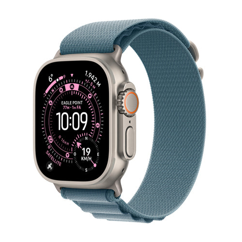 Apple Watch Ultra 3 GPS + Cellular 49mm Titangehäuse Naturfarben OLED Touchscreen 64GB