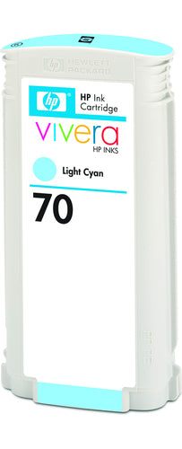 HP 70 Hellcyan Tintenpatrone 130 ml für DesignJet Drucker
