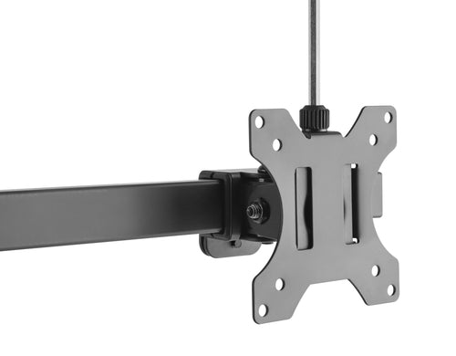 Monitor Mount Freestanding Stand for 17-27 Inch Displays 12kg Black