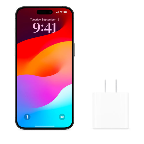 USB-C Power Adapter Apple 20W Indoor Charger White