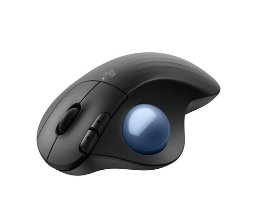 Logitech Wireless Trackball Mouse Bluetooth 2000 DPI Black Blue