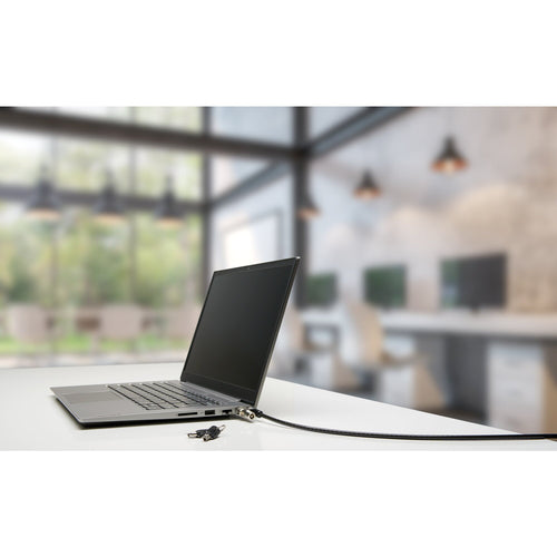 Laptop Lock Kensington NanoSaver Keyed 1.8m Carbon Steel Black