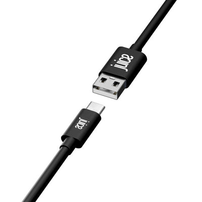 Juice JUI-CABLE-TYPEC-1M-RND-ECO-BLK USB cable