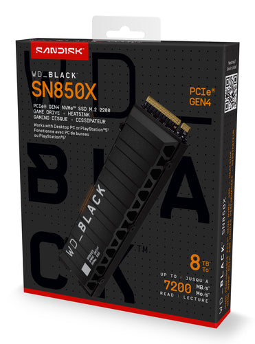 SanDisk WD_BLACK SN850X NVMe