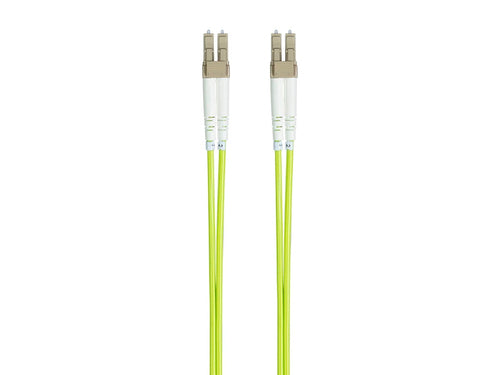 Fiber Optic Cable Monoprice Multi-Mode OM5 2m LC-LC Duplex Green UL OFNR