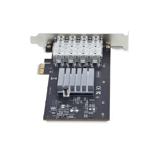 StarTech.com 4-Port GbE SFP Netzwerkkarte - Intel I350-AM4 - PCIe 2.0 - Gigabit-Ethernet-NIC