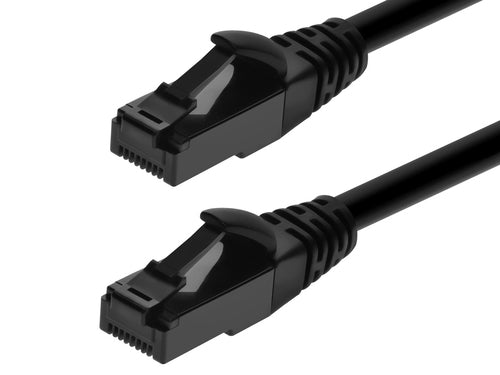 Networking Cable Monoprice Cat6a 0.6m RJ-45 U/UTP Black