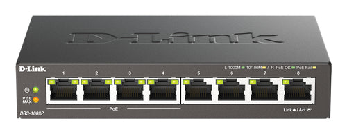 D-Link DGS-1008P/E network switch