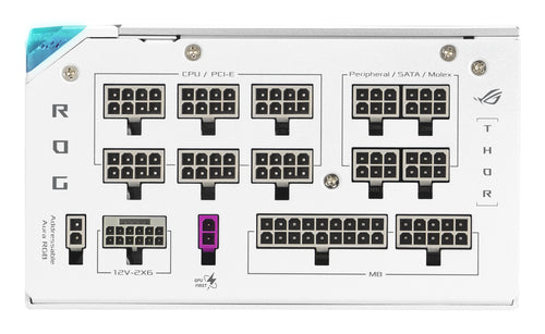 ASUS ROG -THOR-1200P3-WHITE-GAMING-E power supply unit