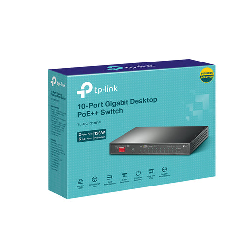 TP-Link TL-SG1210PP network switch