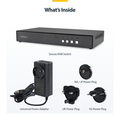 StarTech.com CK4-HP104C KVM switch