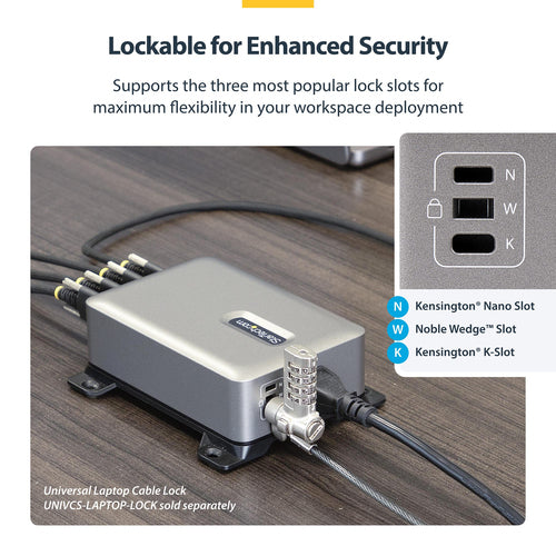 StarTech.com 424D3N-USB-C-CHARGER mobile device charger