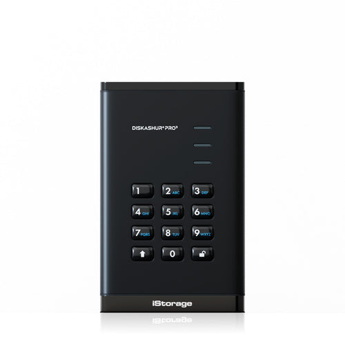 iStorage diskAshur PRO3 SSD 512GB Sicheres tragbares Laufwerk FIPS 140-3 AES-Verschlüsselung