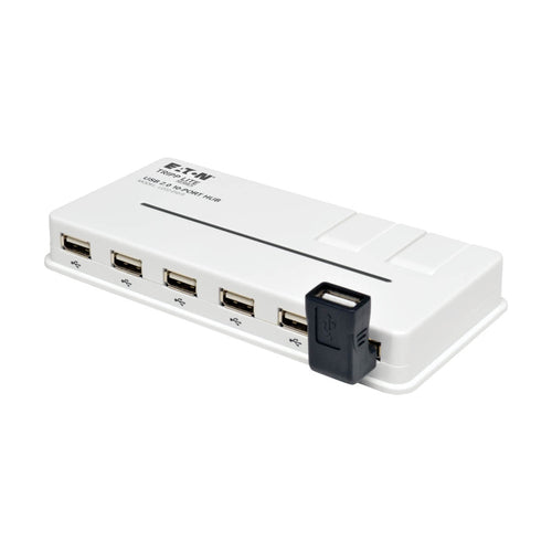 Universaler umkehrbarer USB-2.0-A-zu-Winkeladapter, Stecker/Buchse, Tripp Lite Schwarz