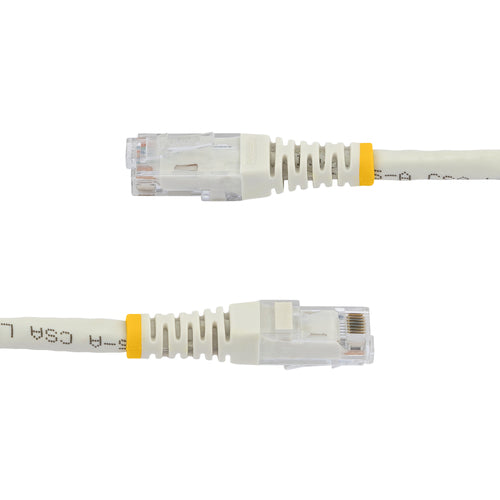 CAT6 Ethernet Cable 7ft White 650MHz PoE RJ45 UTP Network Patch Cord